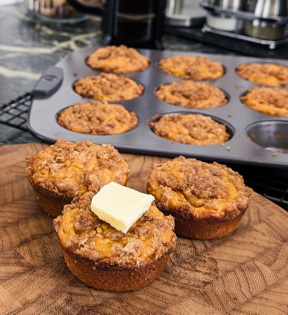 Delicious carrot oatmeal muffins baked in a single bowl, no mixer needed, perfect for a healthy snac.
