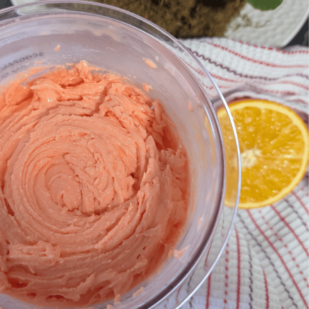 Delicious orange creamsicle ice cream made with Ninja Creami, perfect for a refreshing treat.