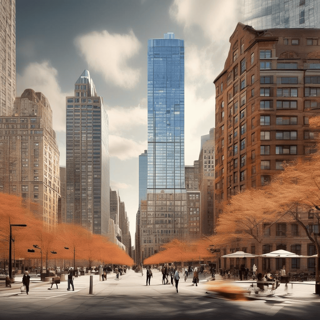 Battery Park City – Martha Diamond