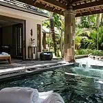 backyard spa