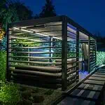 backyard spa