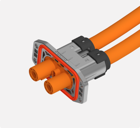 High-voltage cable assembly