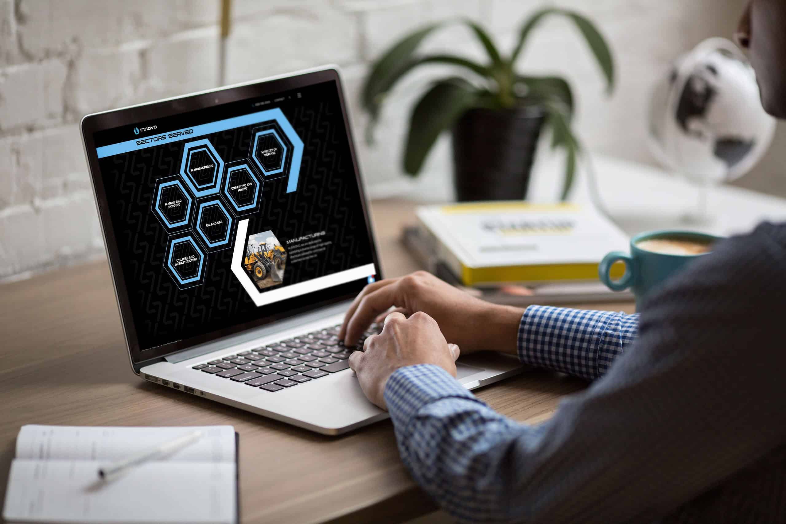 Innovo Website Mockup