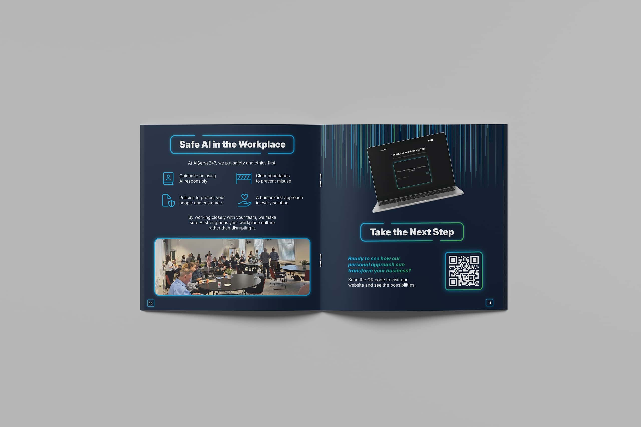 Ai Serve Brochure Mockup 2