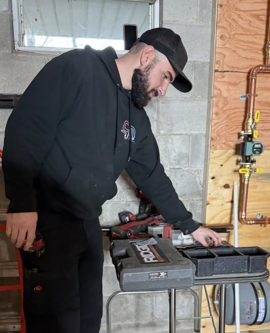 CJM-Plumbing,-Heating-&-AC-Plumber-Preparing-Tools