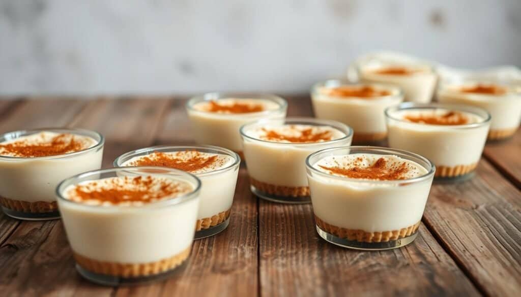 Vanilla Ricotta Cheesecake Cups as diabetic-friendly desserts