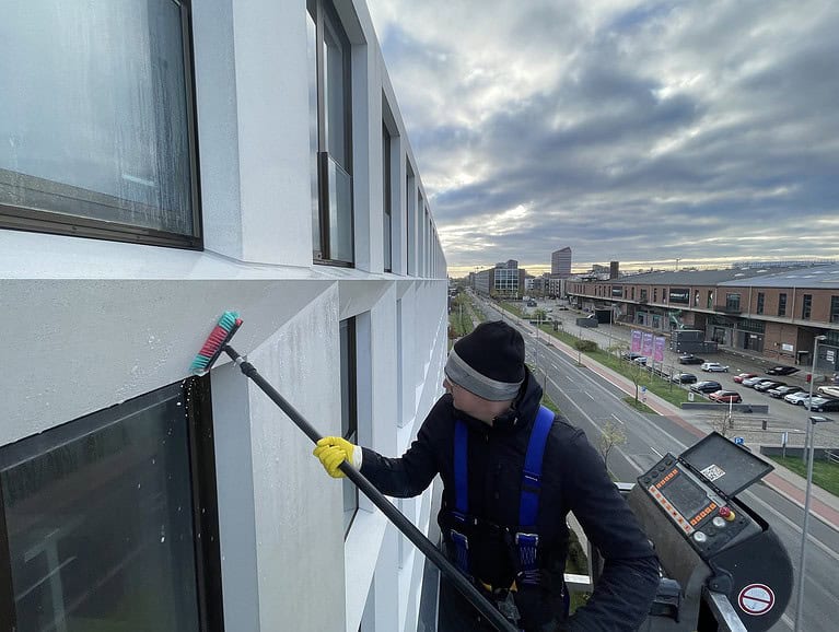 Facade cleaning Cyprus 1 Building cleaning