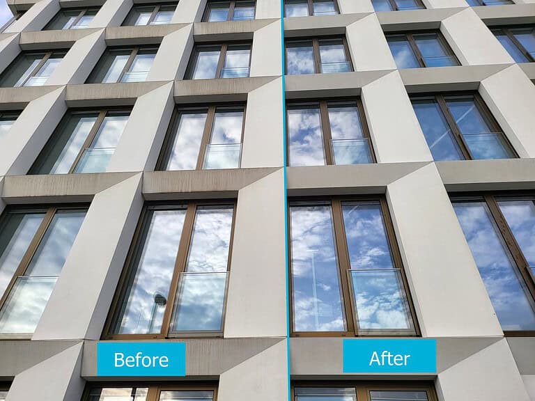 Facade cleaning Cyprus 2 Facade impregnation Cyprus