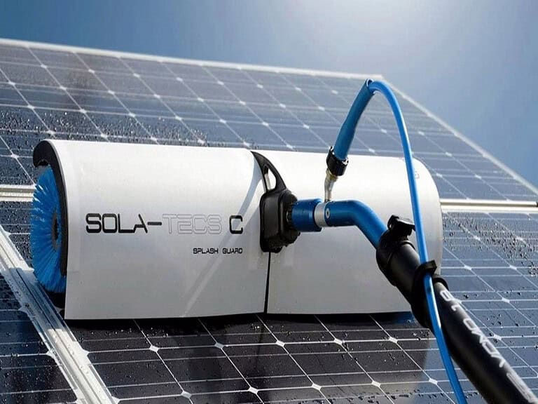 Building cleaning Pool cleaning Solar Panel cleaning Cyprus 9 professional photovoltaic cleaning