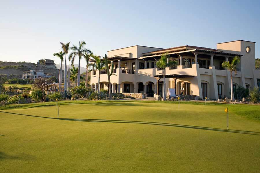 Luxurious House At Club Campestre With View Of A Lush Golf Course And Ocean In The Background, Showcasing Premium Real Estate, Scenic Landscape, And Exclusive Golf Club Lifestyle.