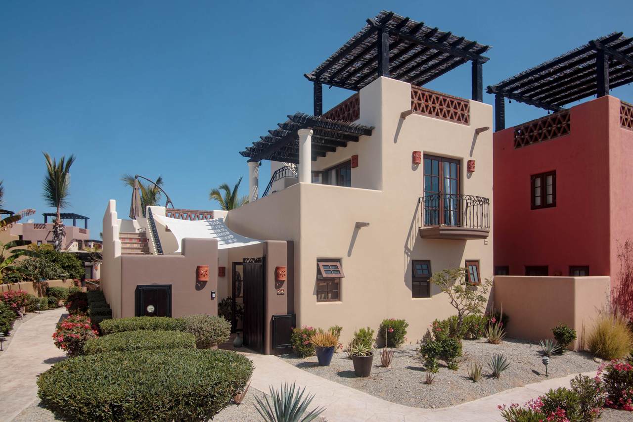 Club Campestre Ocean View Villa With Modern Architecture And Lush Landscaping.