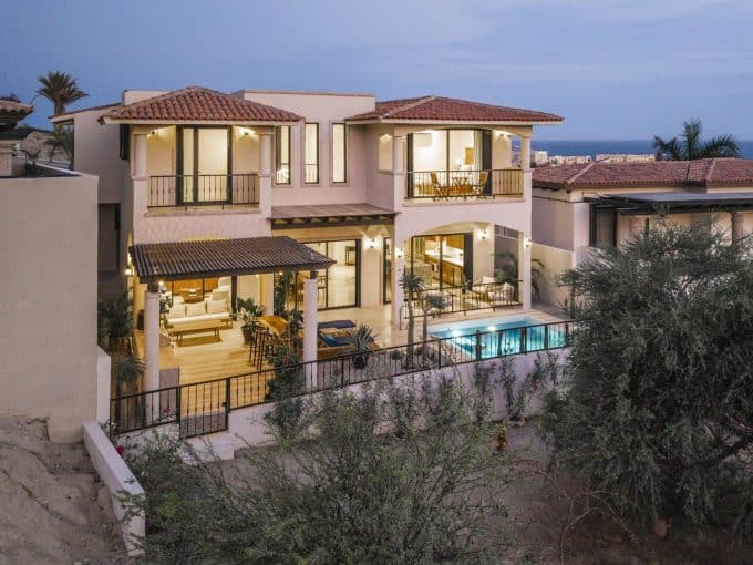 Club Campestre Luxury Villa With Ocean Views, Pool, And Spacious Terraces In San José Del Cabo.