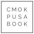 Logo za knjigu Cmok Pusa Book s modernim dizajnom.