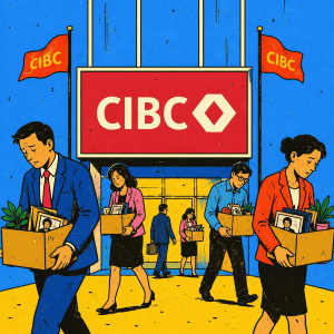CIBC裁员与加拿大银行业组织重组
