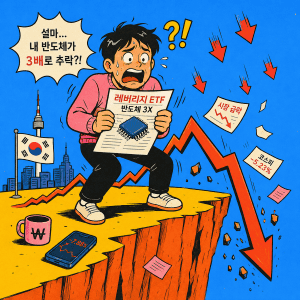 韩国散户杠杆ETF重挫与芯片股下跌主题插图