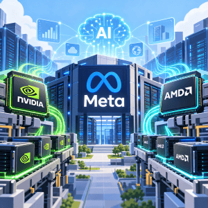 Nvidia和AMD投资Meta并扩大人工智能基础设施合作