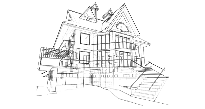 kisspng architectural drawing eames house architecture bui modern house sckech 5b1fb332510863.2166353015288041463319 removebg preview