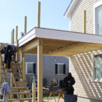 Total Remodel In West Hyannis Port, MA 25 DECK FRAME of IMG NEW JPG