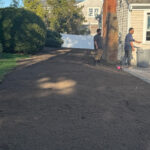 Total Remodel In West Hyannis Port, MA 36 Addition soil to Grass
