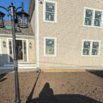 Total Remodel In West Hyannis Port, MA 39 Installation of Decorative Post