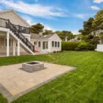 Total Remodel In West Hyannis Port, MA 54 Fire Pit Back Patio