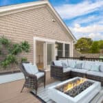 Total Remodel In West Hyannis Port, MA 59 Firepit:Back Patio
