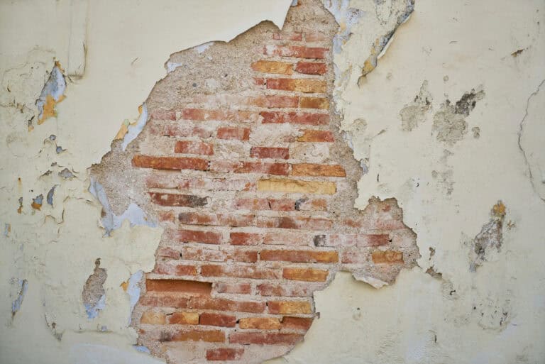 brick water damage