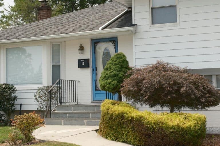 brick steps entrance