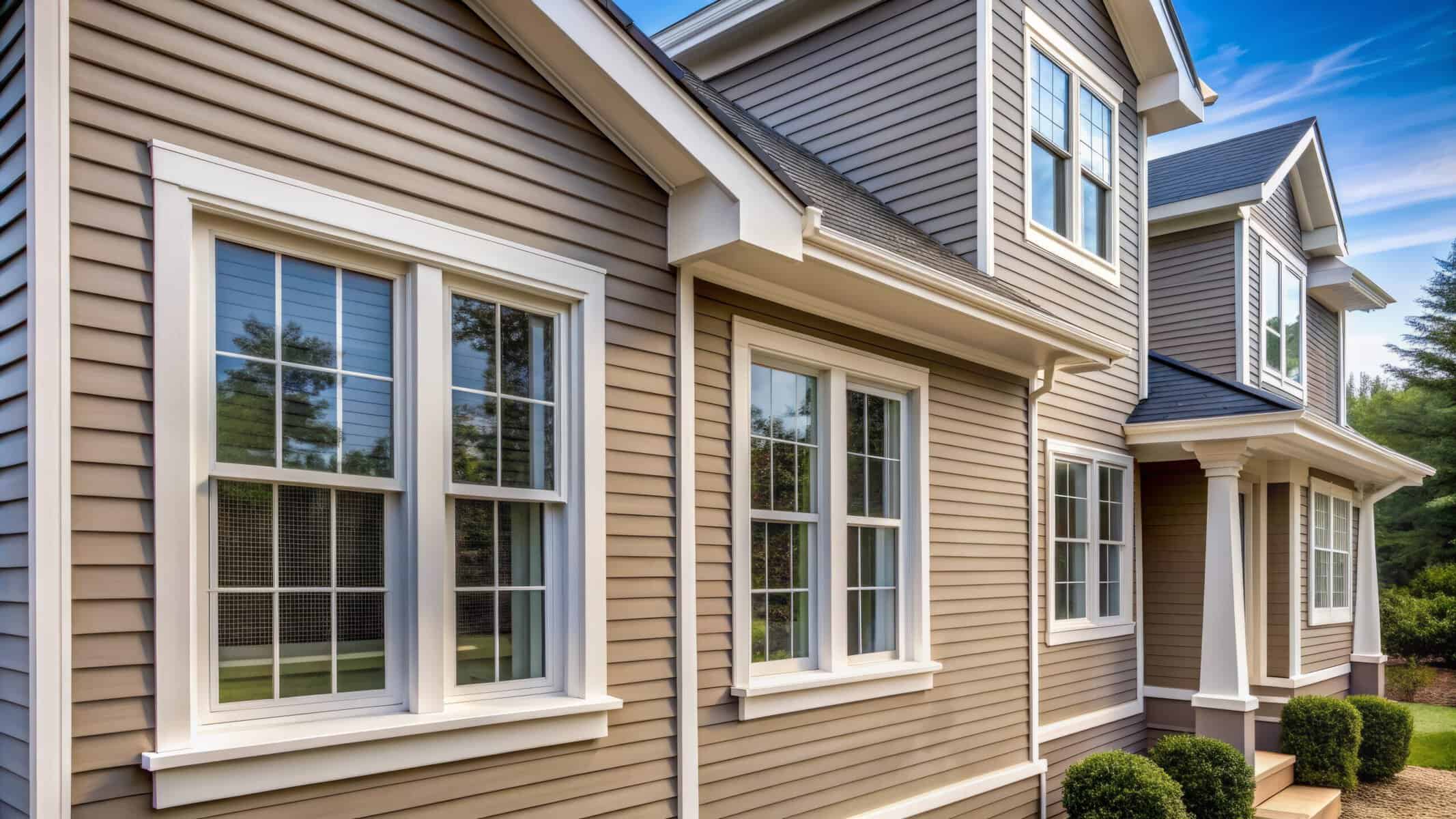 home in cape cod with finished siding