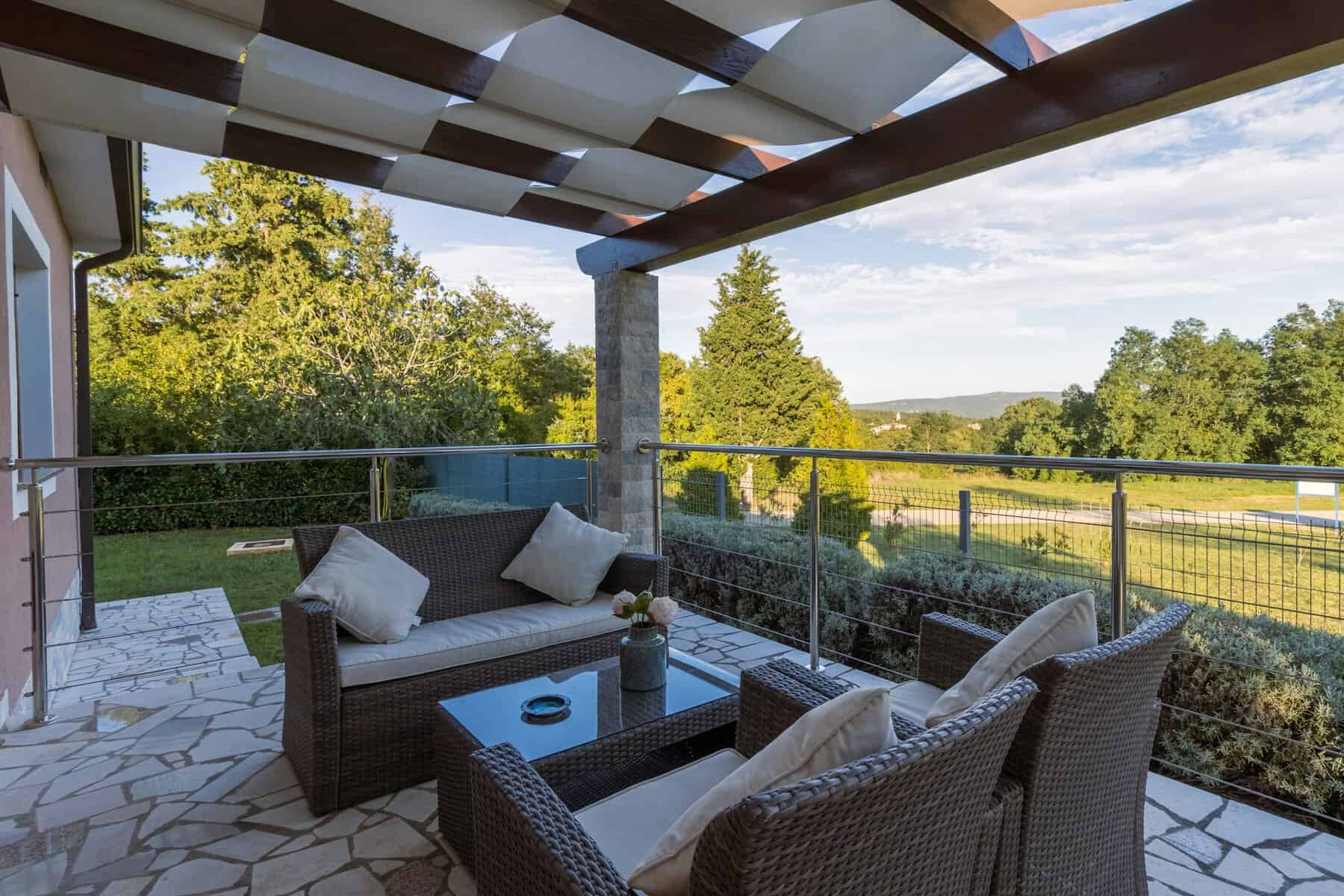 outdoor living space