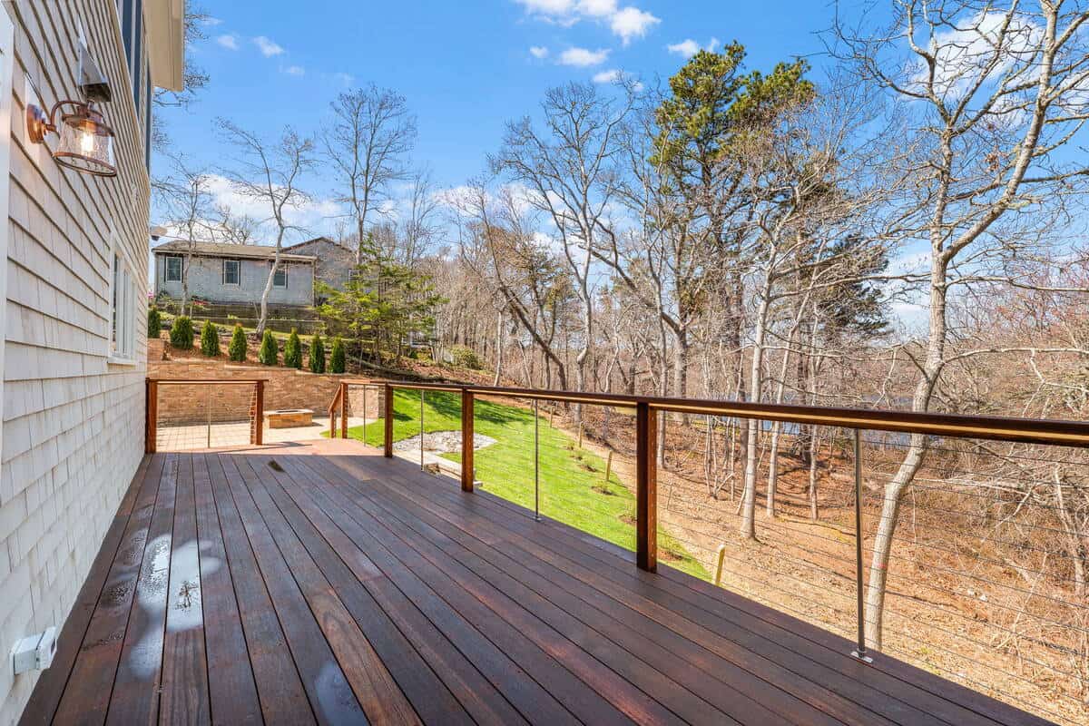 84 Alden Drive — Ground-Up New Construction, Cape Cod 7 alden deck