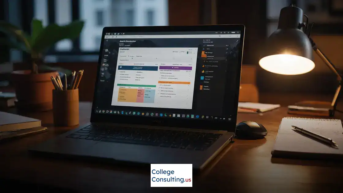 Simplifying the Common App: the planning approach that saves hours