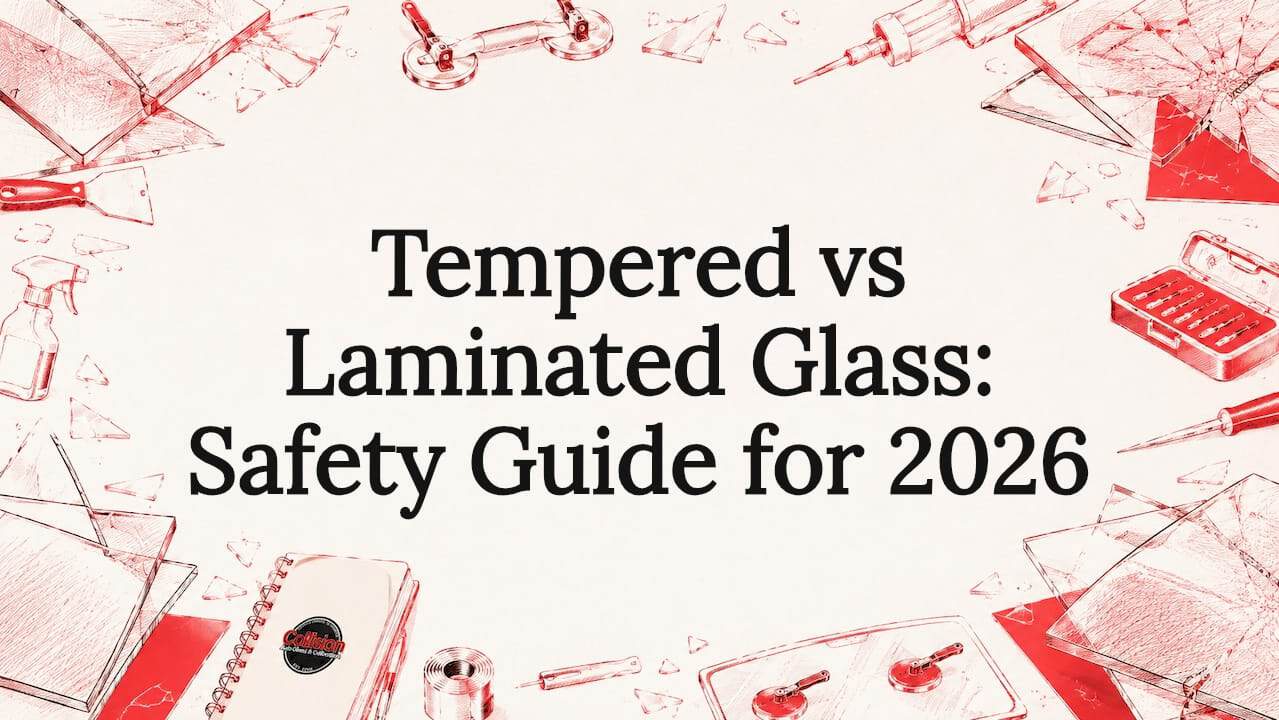 Featured image for “Tempered vs Laminated Glass: Safety Guide for 2026”