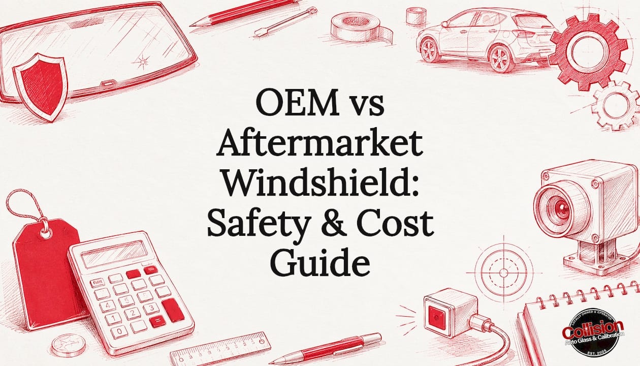 Featured image for “OEM vs Aftermarket Windshield: Safety & Cost Guide”