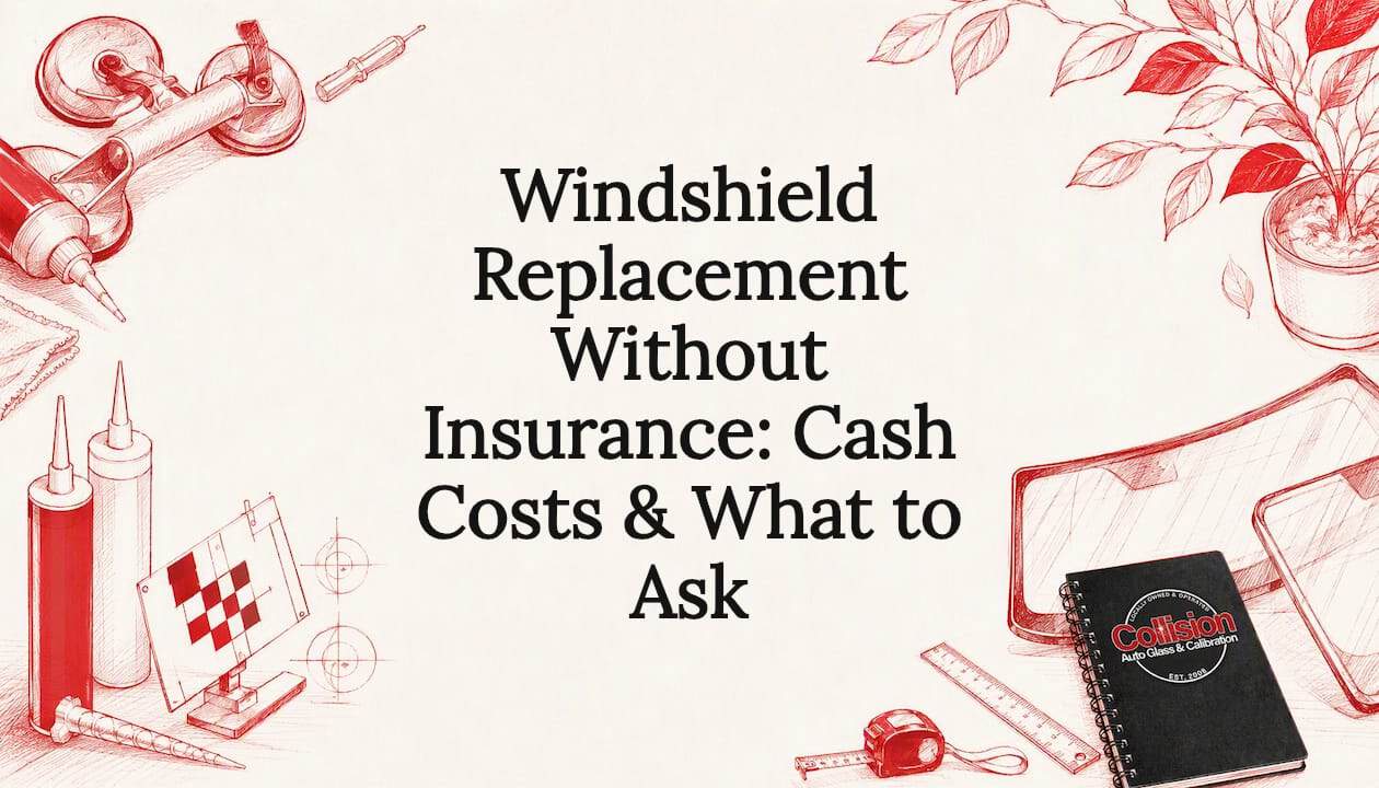 Featured image for “Windshield Replacement Without Insurance: Cash Costs & What to Ask”