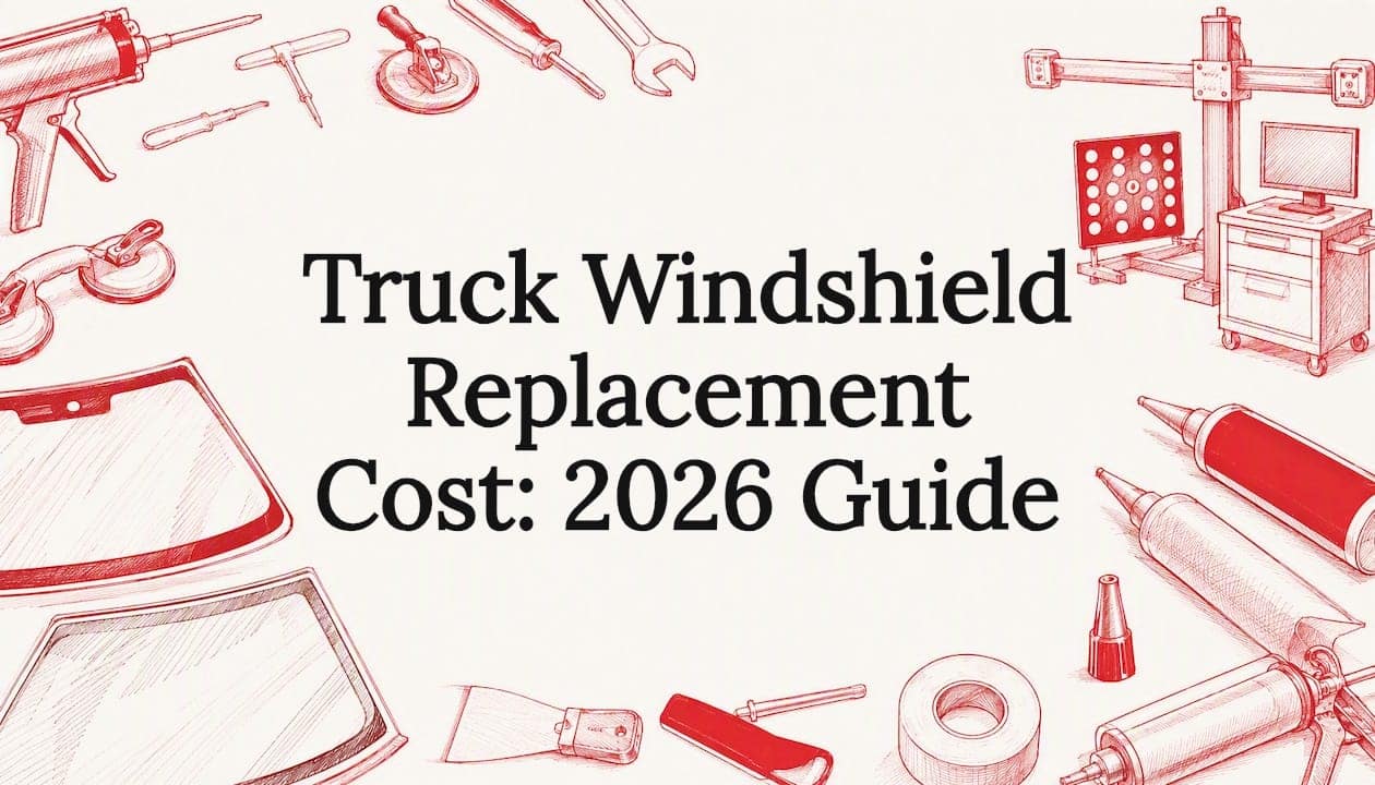 Featured image for “Truck Windshield Replacement Cost: 2026 Guide”