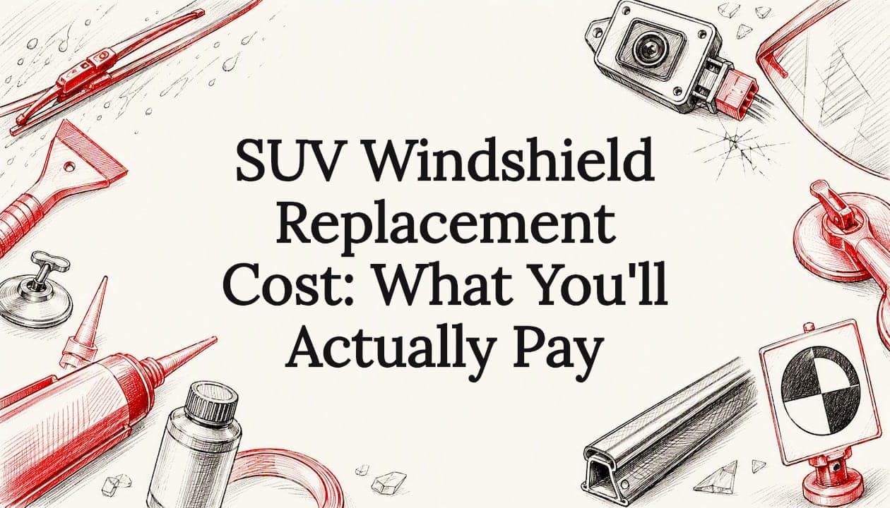 Featured image for “SUV Windshield Replacement Cost: What You’ll Actually Pay”