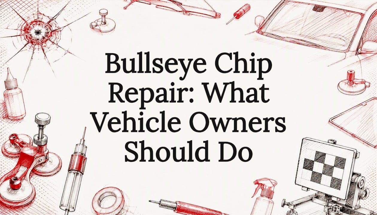 Featured image for “Bullseye Chip Repair: What Vehicle Owners Should Do”
