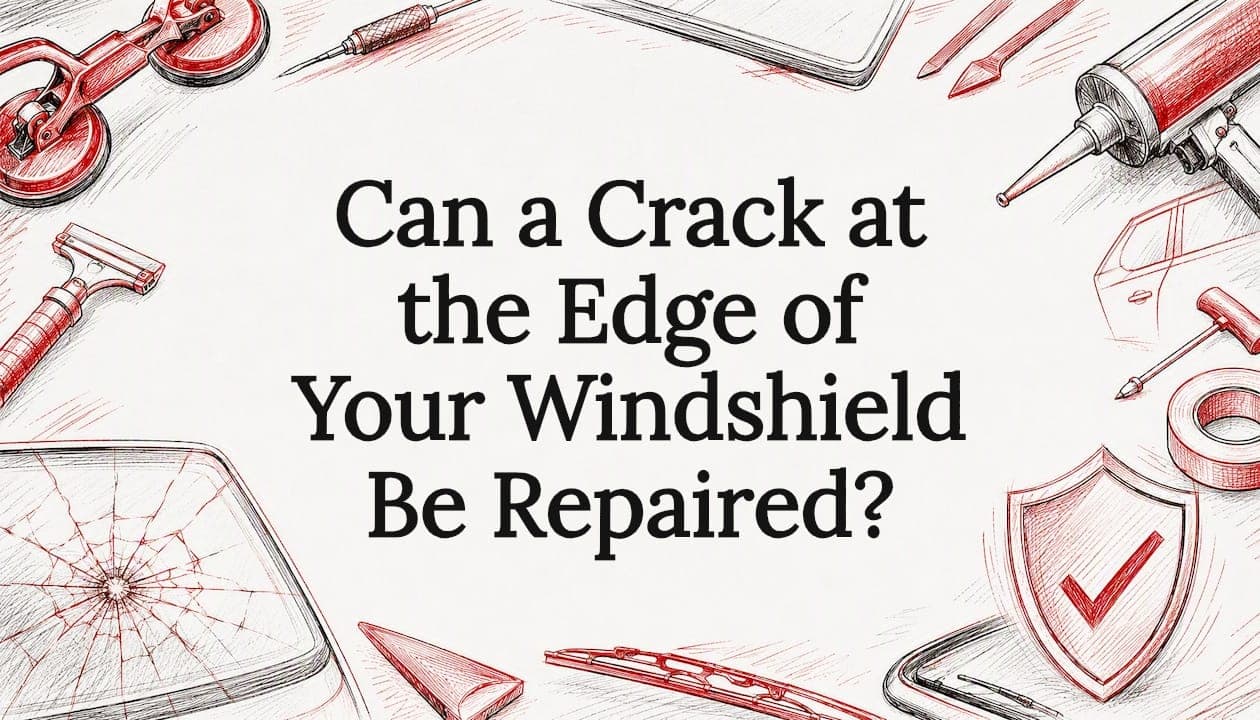 Featured image for “Can a Crack at the Edge of Your Windshield Be Repaired?”