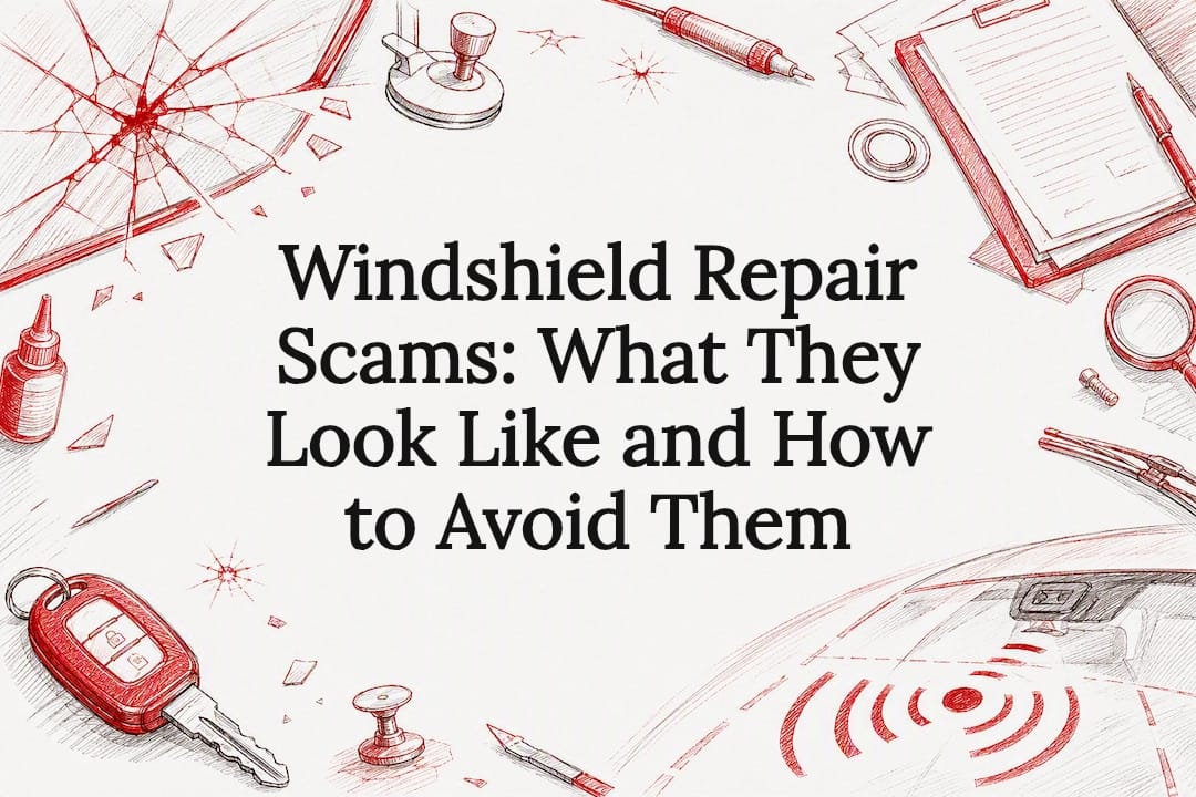 Featured image for “Windshield Repair Scams: What They Look Like and How to Avoid Them”