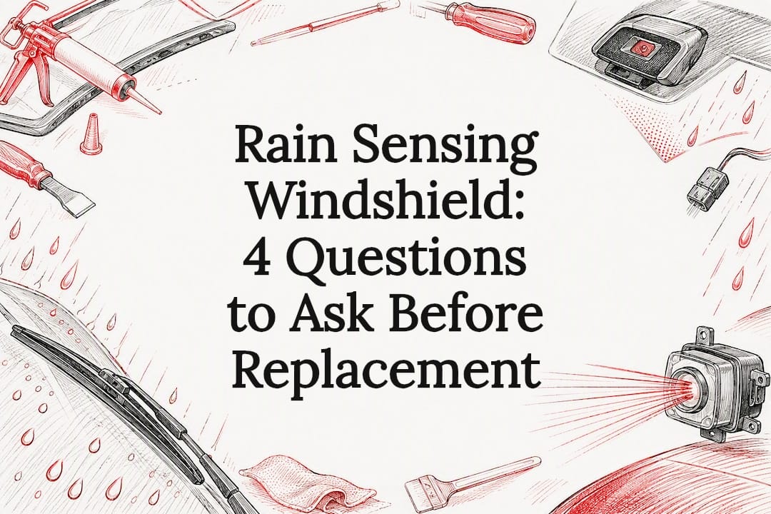 Featured image for “Rain Sensing Windshield: 4 Questions to Ask Before Replacement”