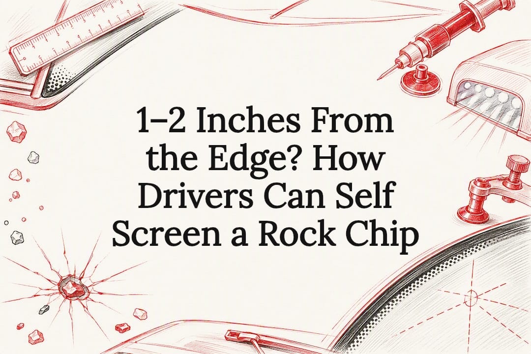 Featured image for “1–2 Inches From the Edge? How Drivers Can Self Screen a Rock Chip”