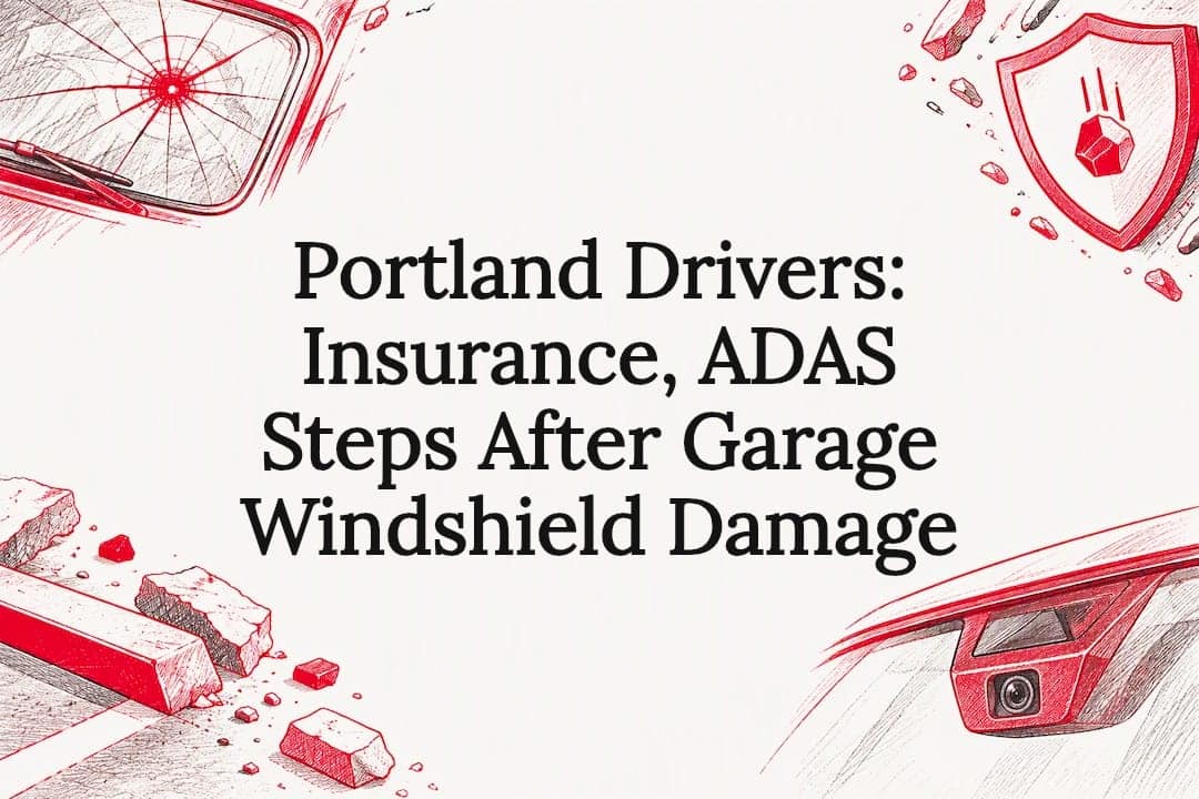 Featured image for “Portland Drivers: Insurance, ADAS Steps After Garage Windshield Damage”