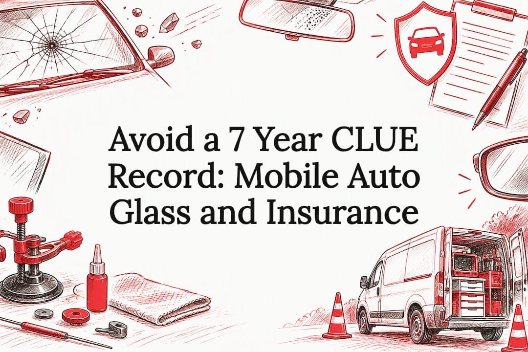 Featured image for “Avoid a 7 Year CLUE Record: Mobile Auto Glass and Insurance”