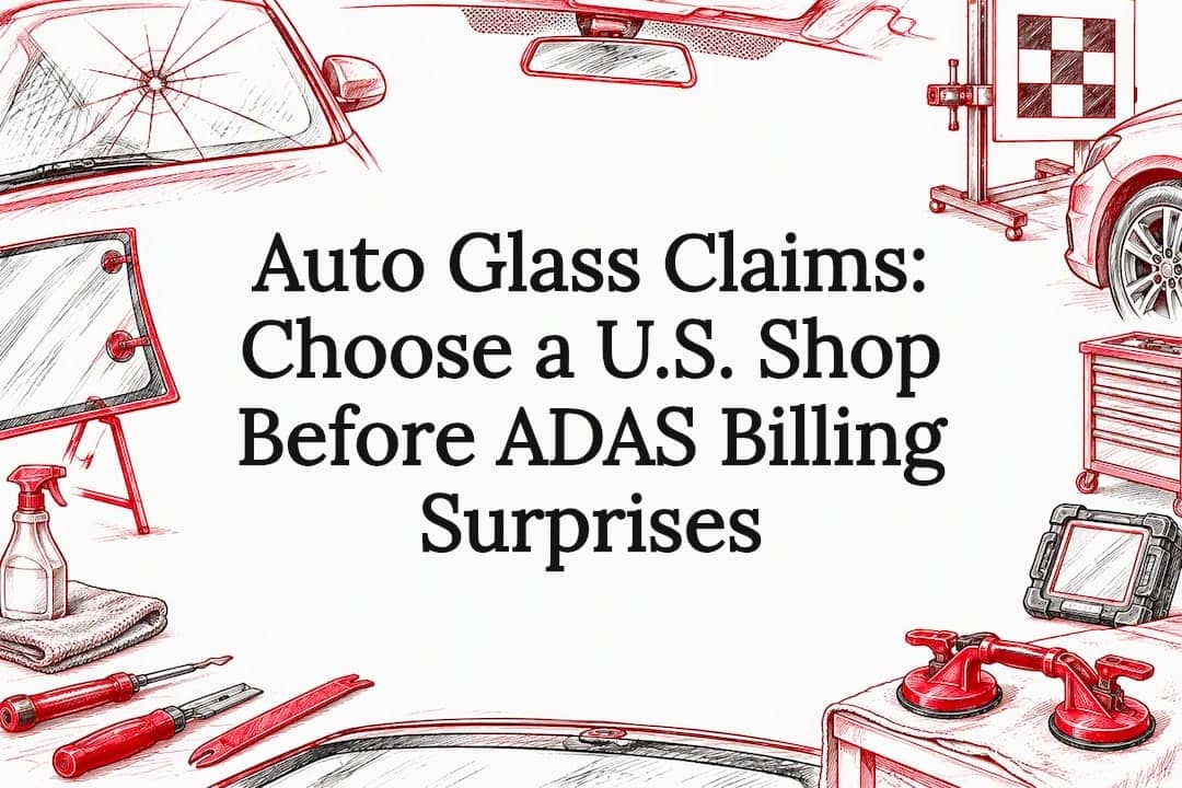 Featured image for “Auto Glass Claims: Choose a U.S. Shop Before ADAS Billing Surprises”