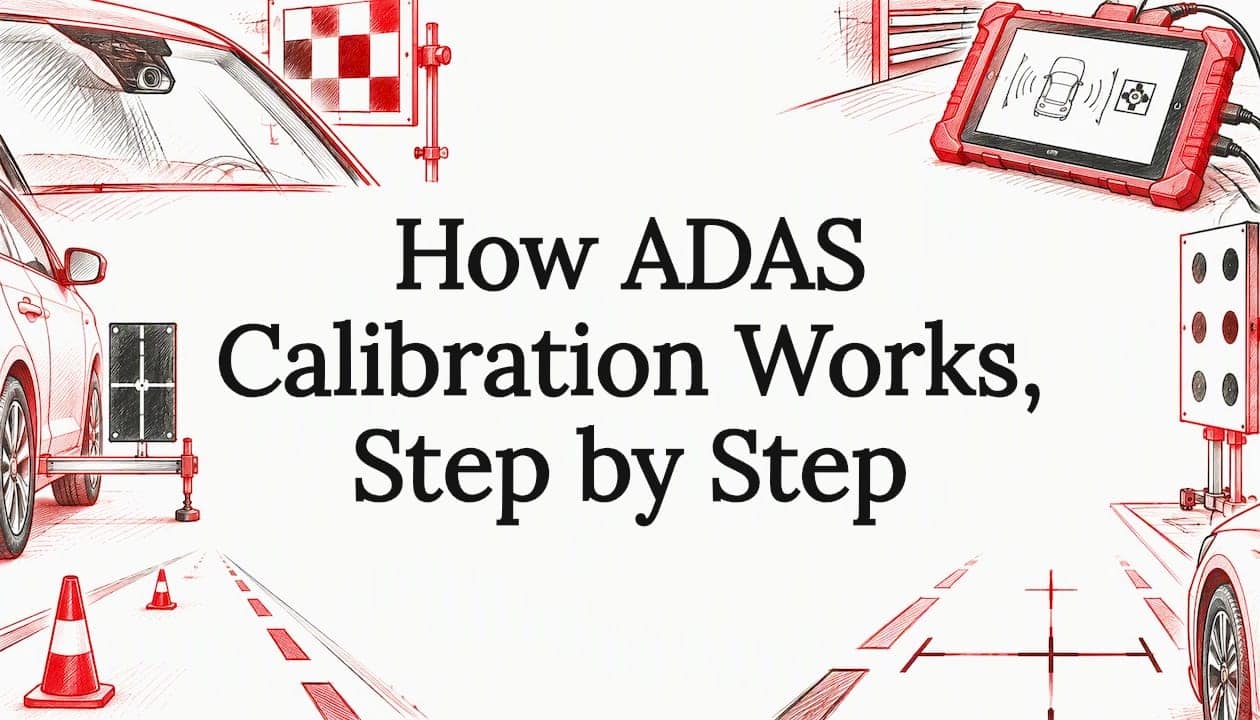 Featured image for “How ADAS Calibration Works, Step by Step”