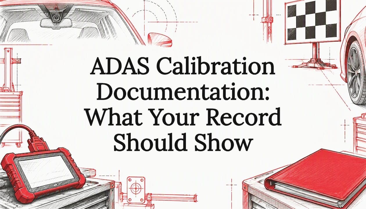 Featured image for “ADAS Calibration Documentation: What Your Record Should Show”