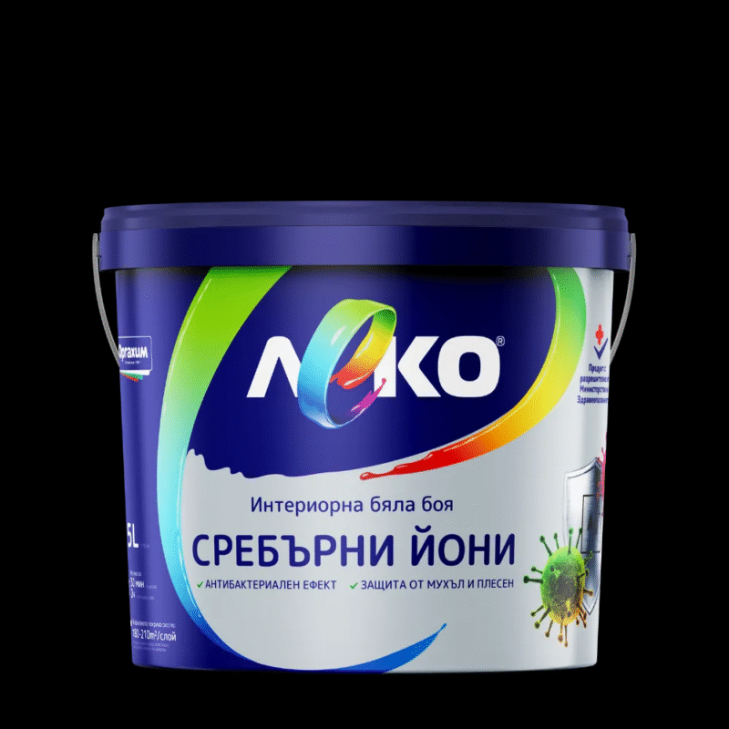 Леко Интериорна боя със сребърни йони цветове Select