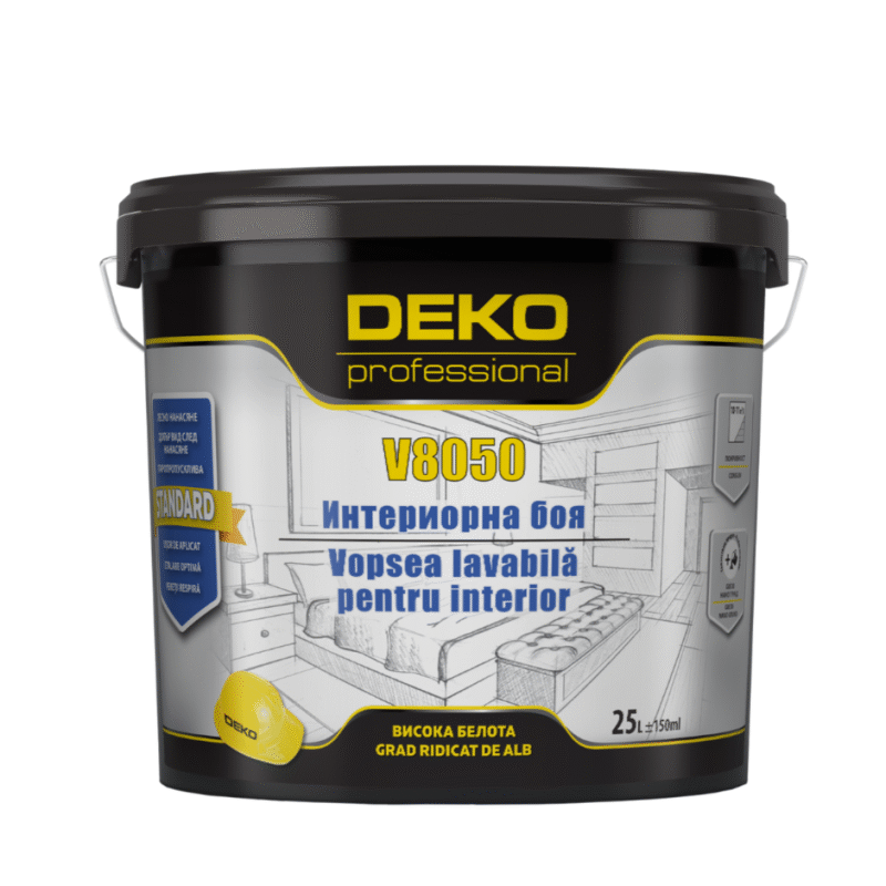 DEKO professional V8050 Интериорна Бяла Боя