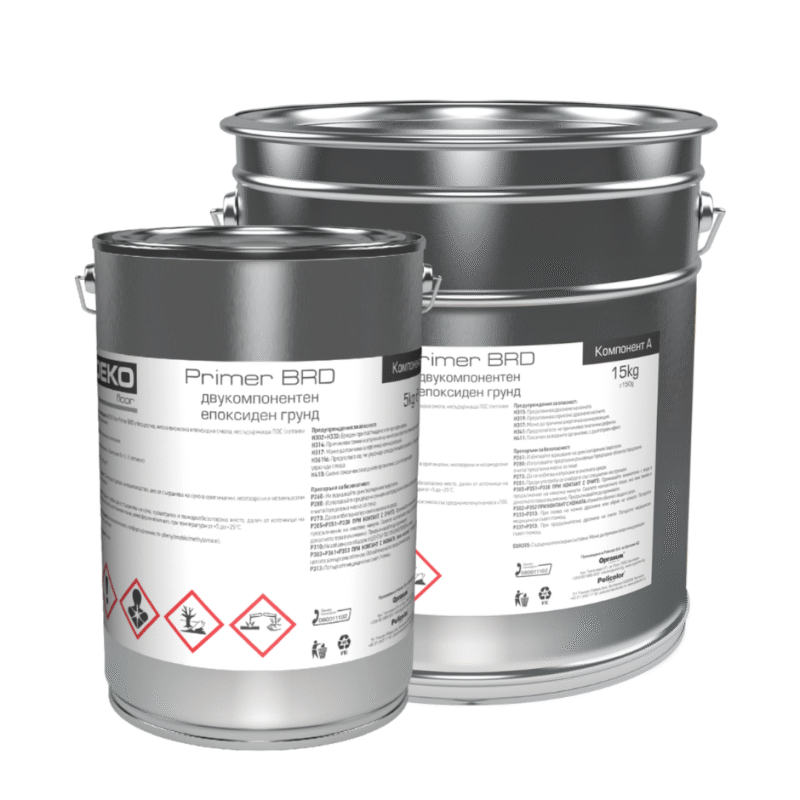 DEKO floor Primer BRD 2К Епоксиден грунд с фин пълнител компонент А+В